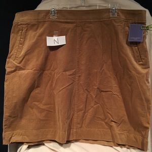 Women’s corduroy skirt.